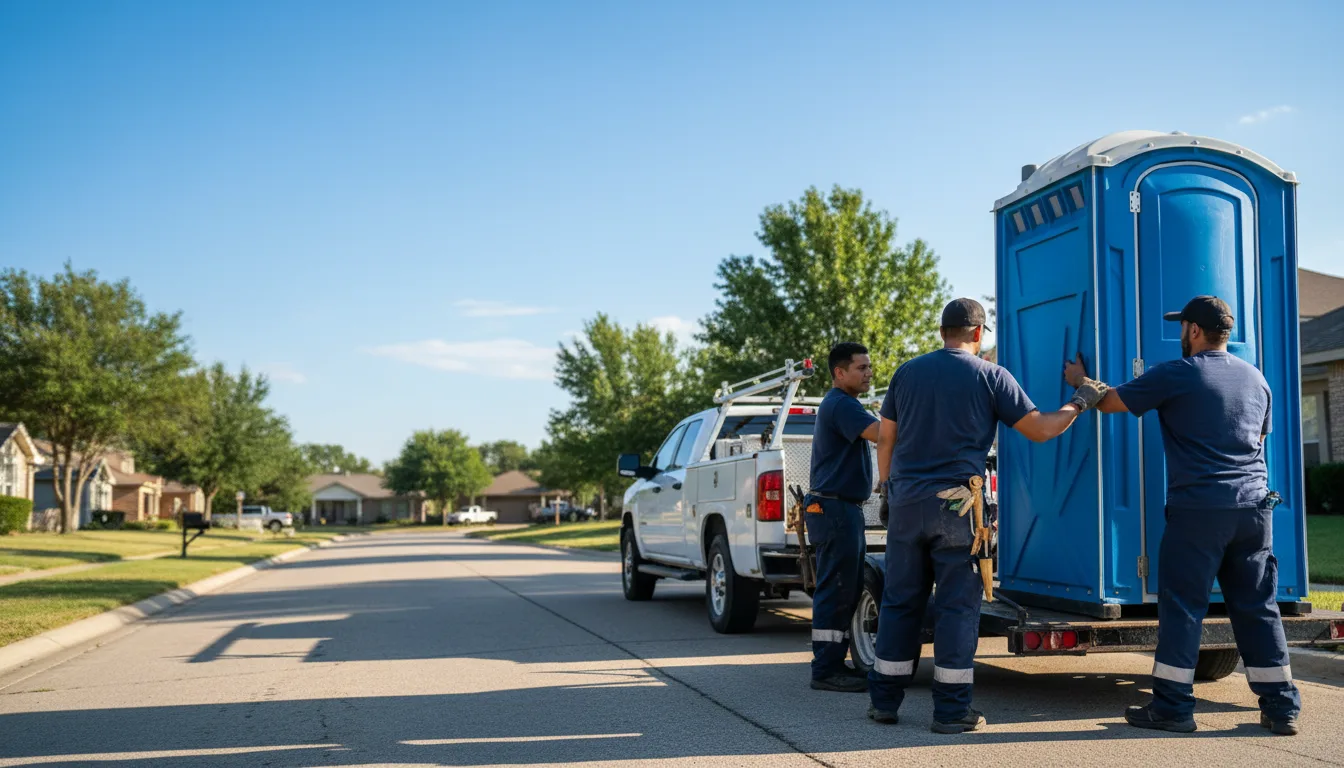 Portable Toilet Rental in Gilbertsville, PA near me